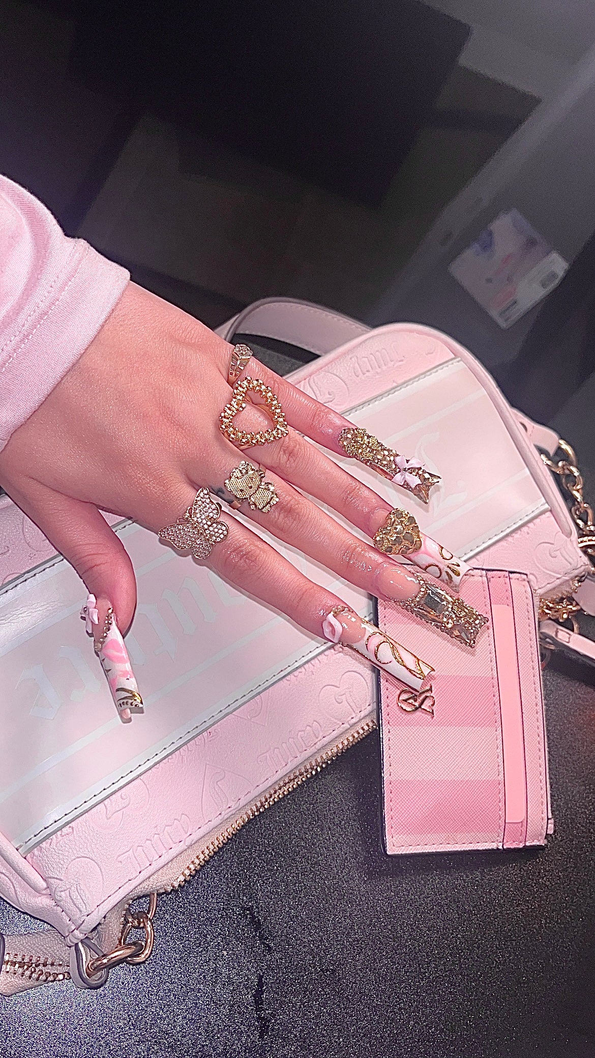 GOLD NUGGET CHARMZ 2 PCS