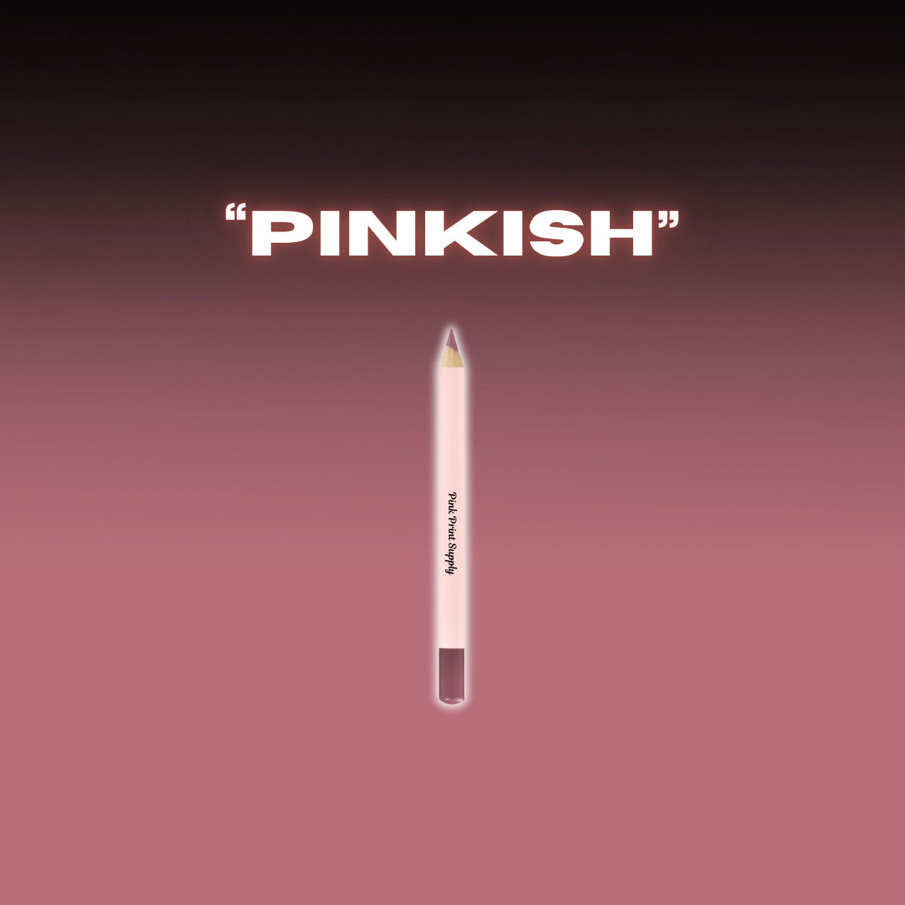LIP LINER PENCIL “PINKISH” + FREE SHARPENER