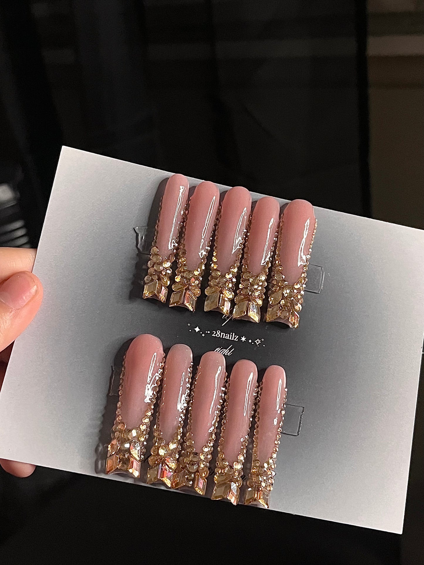 PRESSONZ STYLE “BLINGED”