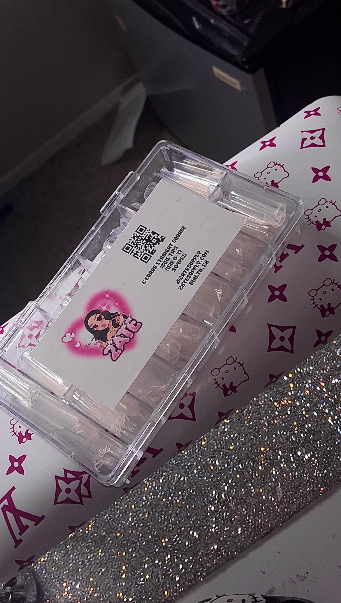 C CURVE XXXL NAIL TIPZ